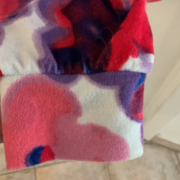 Juicy Couture woman’s floral Terry cloth pants joggers size Small - Picture 5 of 7